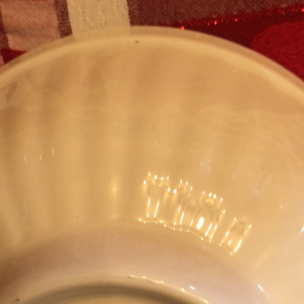 Maxam Pink Flower VEGETABLE SERVING BOWL 9 5/8" - Picture 4 of 4